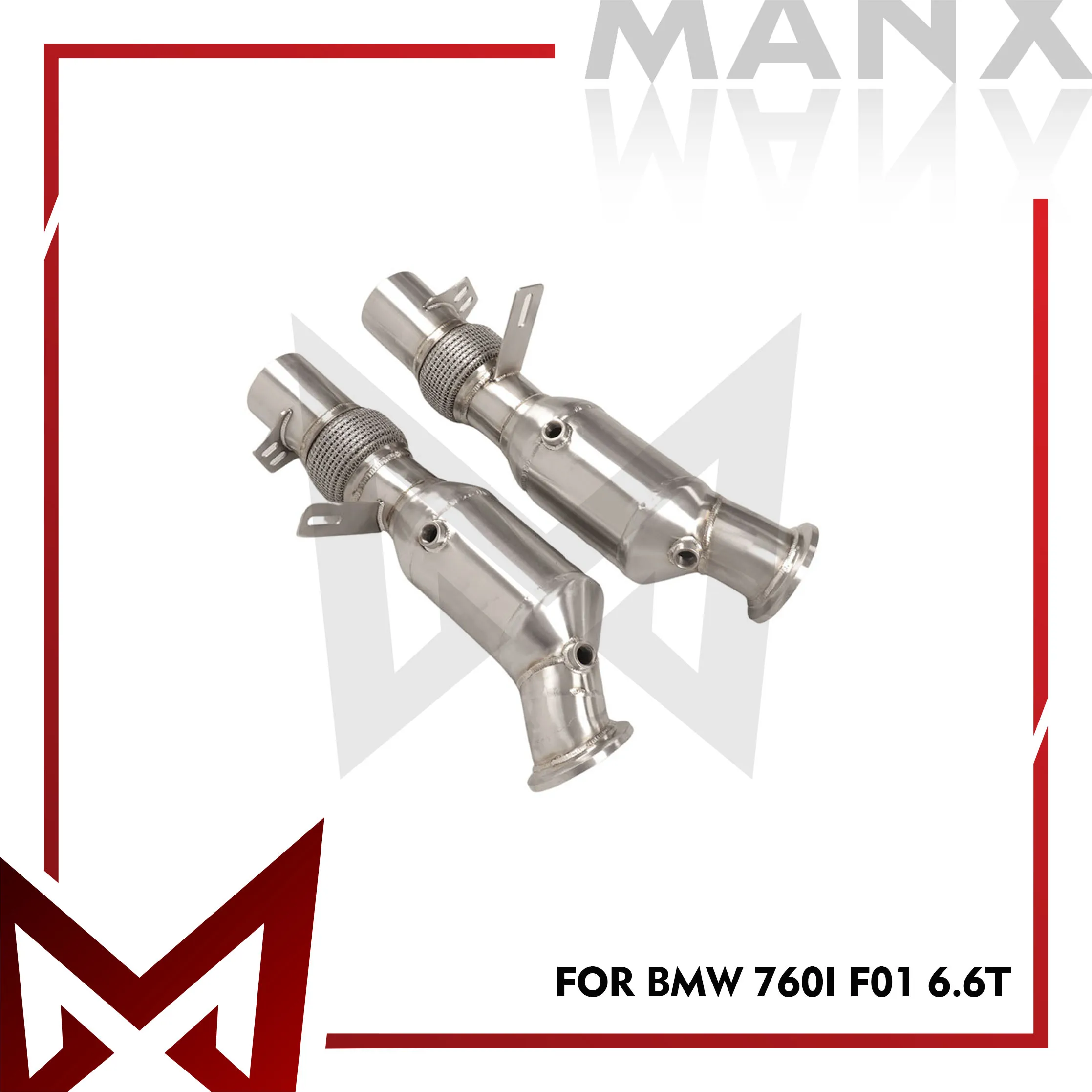 Suitable For BMW 760i F01 6.6T Stainless Steels Downpipe High Flow Performance Exhaust System Racing Pipe
Suitable For BMW 760i F01 6.6T Stainless Steels Downpipe High Flow Performance Exhaust System Racing Pipe