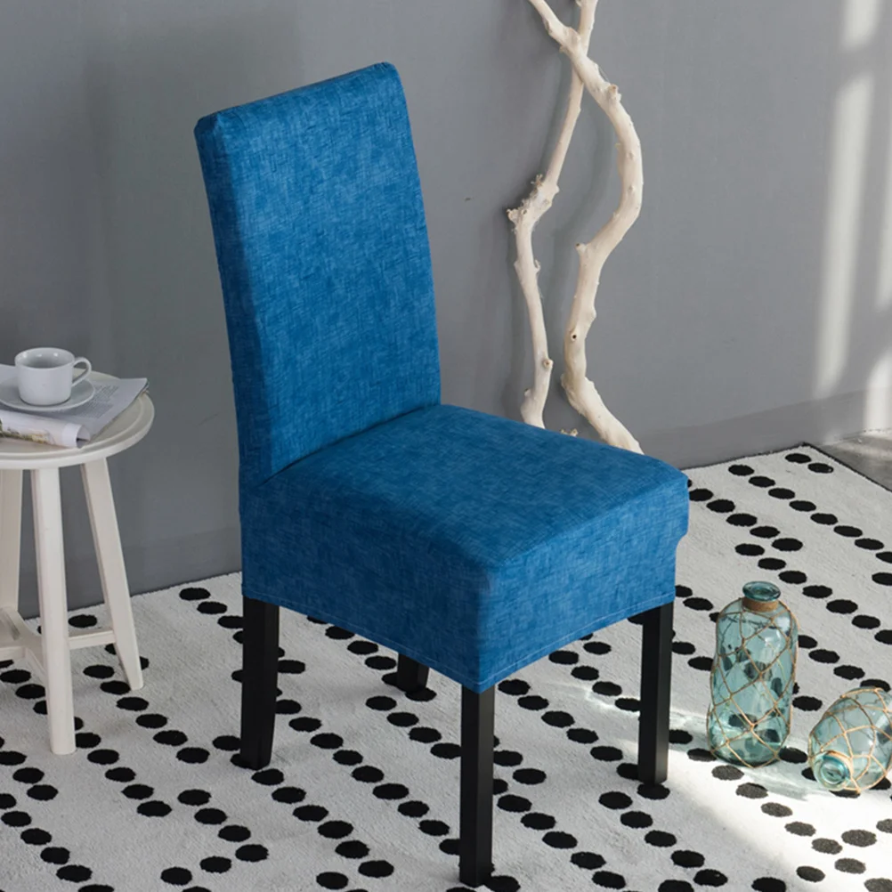 4 шт., эластичный чехол на стул, эластичный защитный чехол из полиэстера для столовой, стулья для свадебной вечеринки, высота спинки 46-55 см, темно-синий
4 шт., эластичный чехол на стул, эластичный защитный чехол из полиэстера для столовой, стулья для свадебной вечеринки, высота спинки 46-55 см, темно-синий