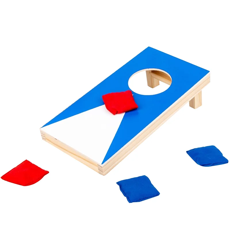 Cornhole Game Set With 4 Bean-Bags - Great For Indoor & Outdoor Play,Perfect Bag-Toss Game For Your Child
Cornhole Game Set With 4 Bean-Bags - Great For Indoor & Outdoor Play,Perfect Bag-Toss Game For Your Child