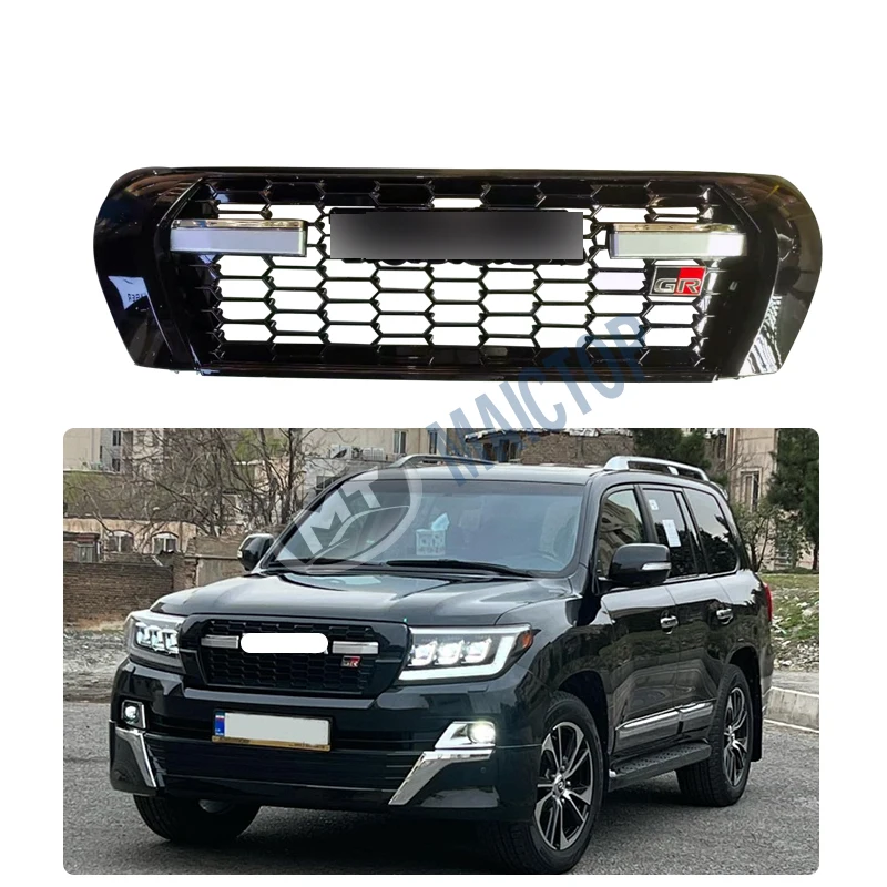 Modification Maictop Car Accessories Facelift Front Bumper Grille for Land Cruiser 200 Lc200 2008-2015 Upgrade to GR Style Grill
Modification Maictop Car Accessories Facelift Front Bumper Grille for Land Cruiser 200 Lc200 2008-2015 Upgrade to GR Style Grill
