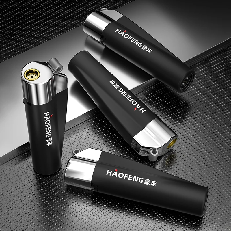 Цилиндрические металлические ветрозащитные зажигалки, креативная многоразовая зажигалка с синим пламенем, оптовая продажа, инструмент для зажигания сигар, мужские подарки
Цилиндрические металлические ветрозащитные зажигалки, креативная многоразовая зажигалка с синим пламенем, оптовая продажа, инструмент для зажигания сигар, мужские подарки