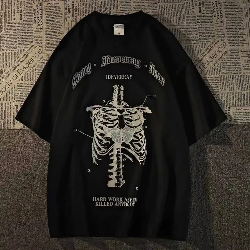 Floral Print T-Shirt Soft Breathable Casual Comfortable Dark Fashion Streetwear Graphic Tee Unisex Tops
Floral Print T-Shirt Soft Breathable Casual Comfortable Dark Fashion Streetwear Graphic Tee Unisex Tops