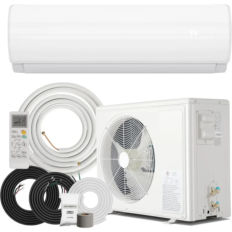 Мини-сплит-система кондиционирования и обогрева с инвертором, 19 SEER2, 115В, энергосберегающая, для охлаждения помещений, на заказ
Мини-сплит-система кондиционирования и обогрева с инвертором, 19 SEER2, 115В, энергосберегающая, для охлаждения помещений, на заказ