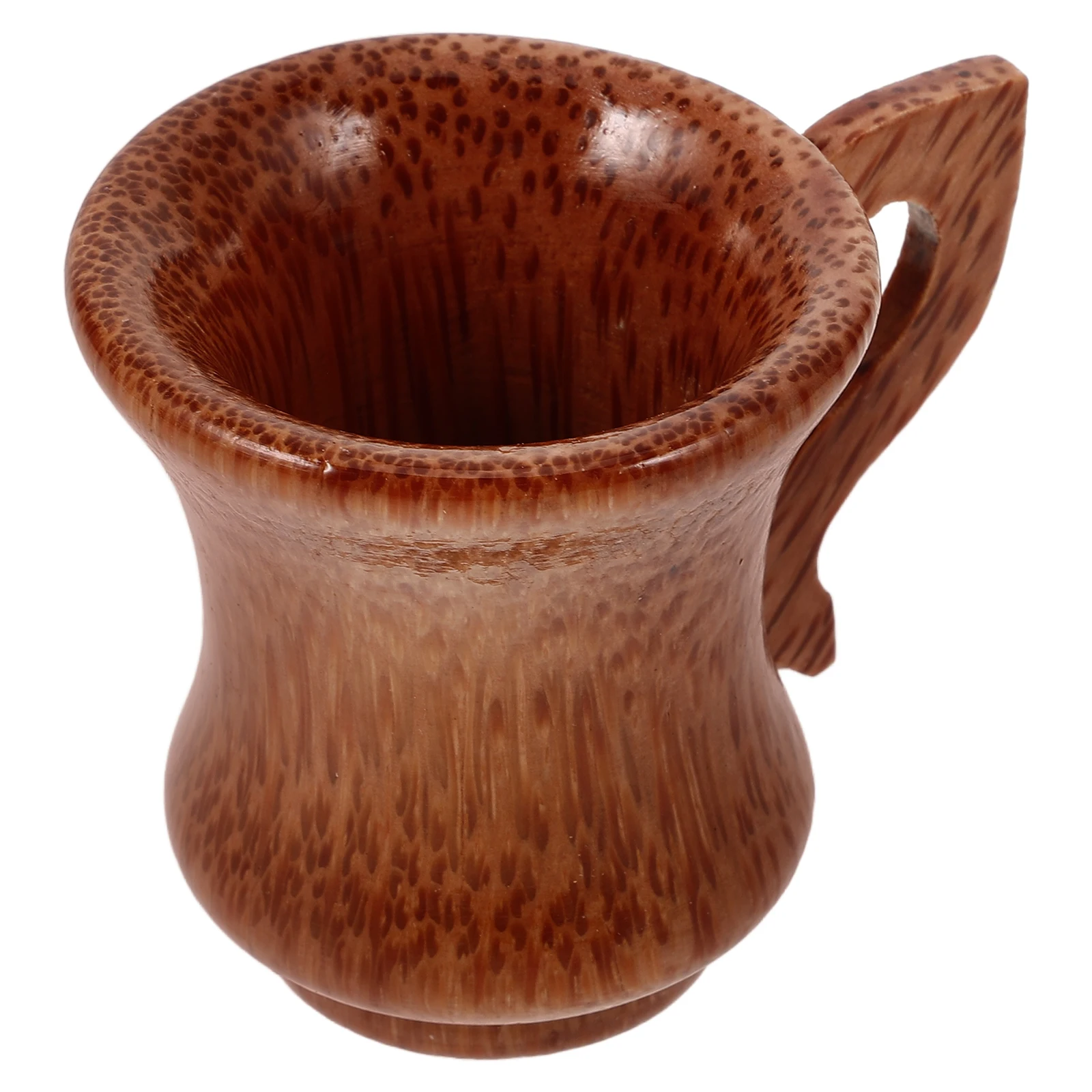 Coconut Wood Wine Cup with Handle Natural Wooden Drinking Mug for Tea Coffee Beer Multi-Functional Home Bar Decor Use
Coconut Wood Wine Cup with Handle Natural Wooden Drinking Mug for Tea Coffee Beer Multi-Functional Home Bar Decor Use