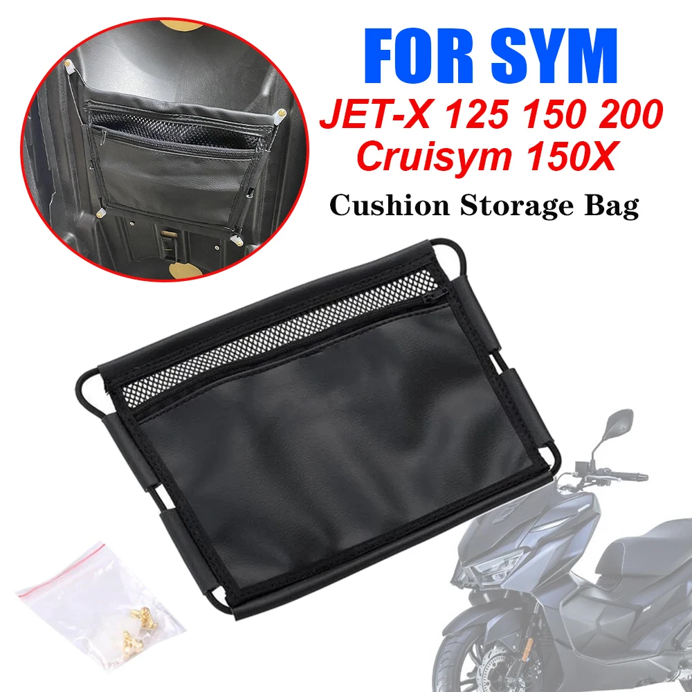 For SYM JET 14 50 125 200 JET14 JET50 JET125 JET200 Motorcycle Accessories Seat Bag Seat Under Storage Pouch Bag Tool Organizer
For SYM JET 14 50 125 200 JET14 JET50 JET125 JET200 Motorcycle Accessories Seat Bag Seat Under Storage Pouch Bag Tool Organizer