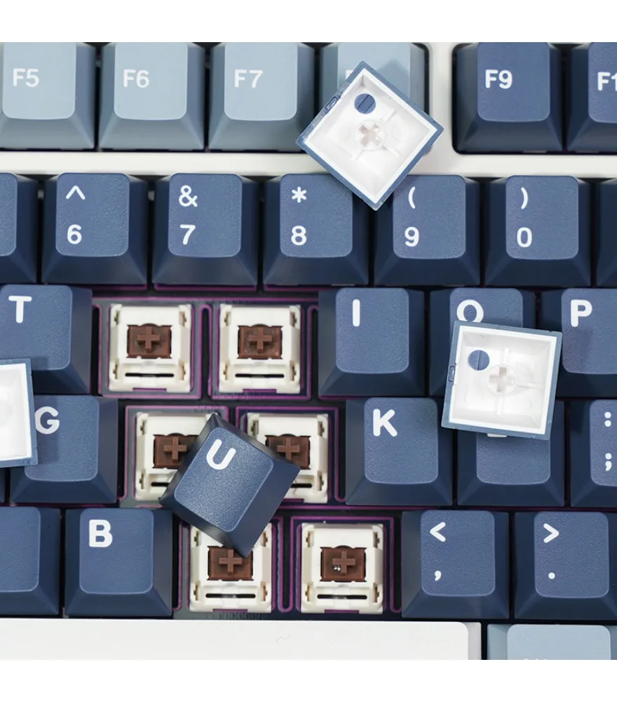 174 key two-color injection molding GMK original highly minimalist PBT material full set of mechanical keyboard keycaps
174 key two-color injection molding GMK original highly minimalist PBT material full set of mechanical keyboard keycaps