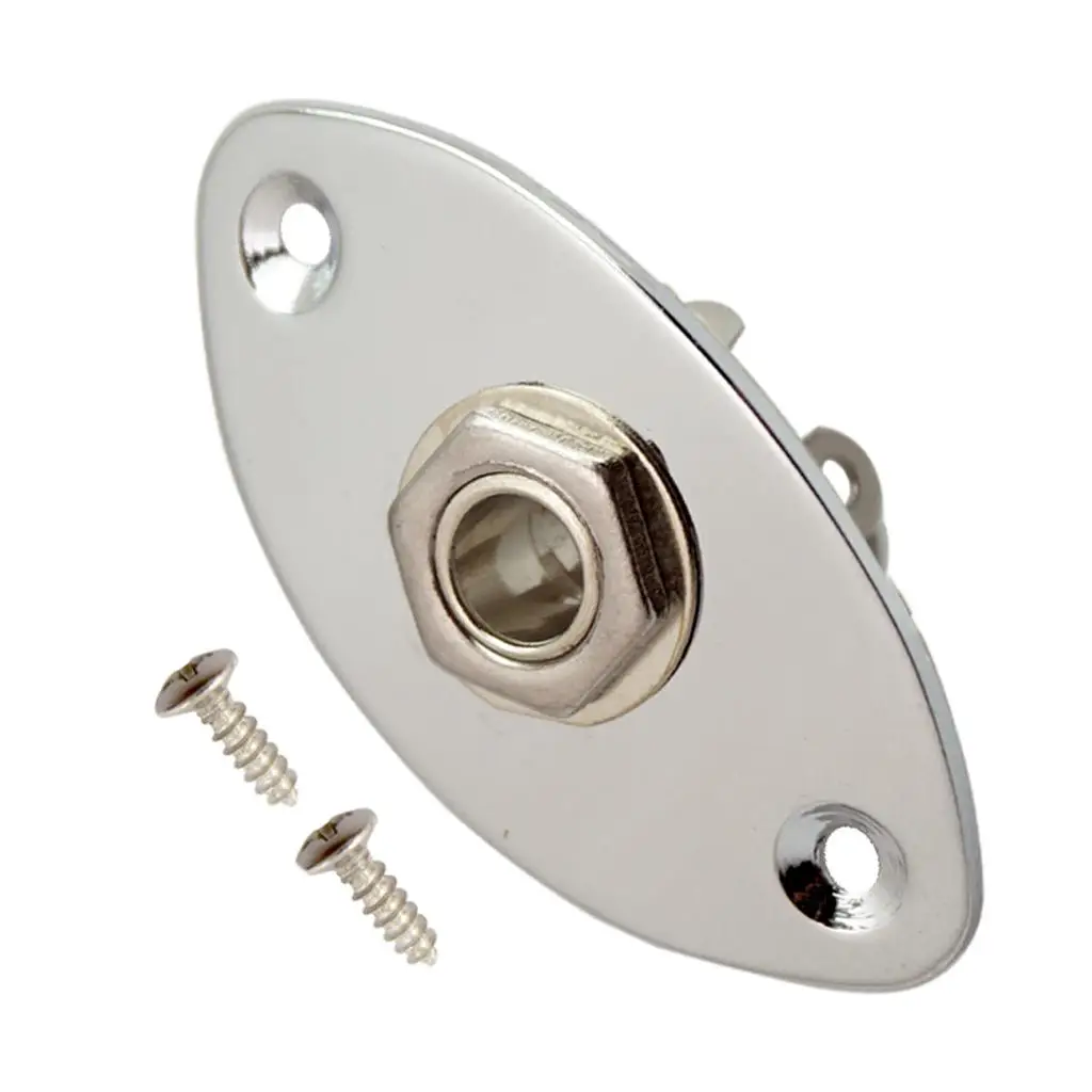 Guitar Input Jack Iron Copper Material Oval Plug Socket Mounting Screws for Electric Guitar Bass Repair Parts
Guitar Input Jack Iron Copper Material Oval Plug Socket Mounting Screws for Electric Guitar Bass Repair Parts