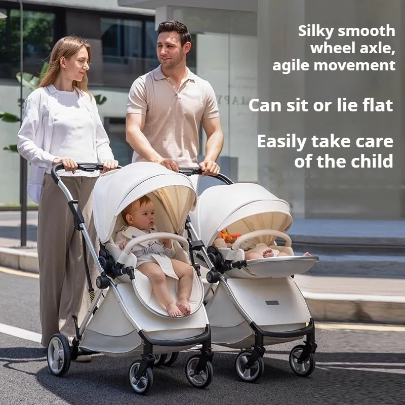 Twins Stroller Infant Stroller Double Portable Baby Carriage Foldable Second-child Baby Stroller Four-wheeled Twin Stroller
Twins Stroller Infant Stroller Double Portable Baby Carriage Foldable Second-child Baby Stroller Four-wheeled Twin Stroller