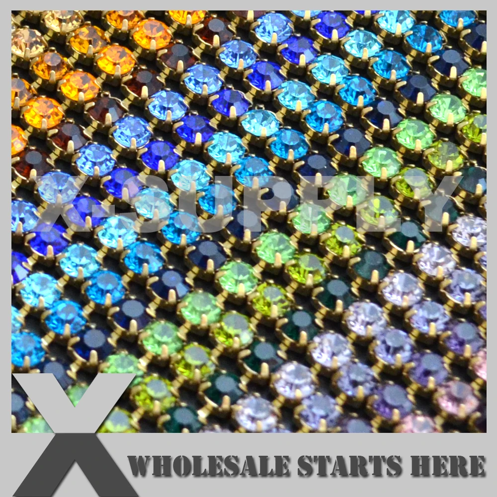 SS22 5mm Round Rhinestone Cup Chain Used For DIY Jewelry,Garment,Bag,Shoes,Bracelet Decorations
SS22 5mm Round Rhinestone Cup Chain Used For DIY Jewelry,Garment,Bag,Shoes,Bracelet Decorations