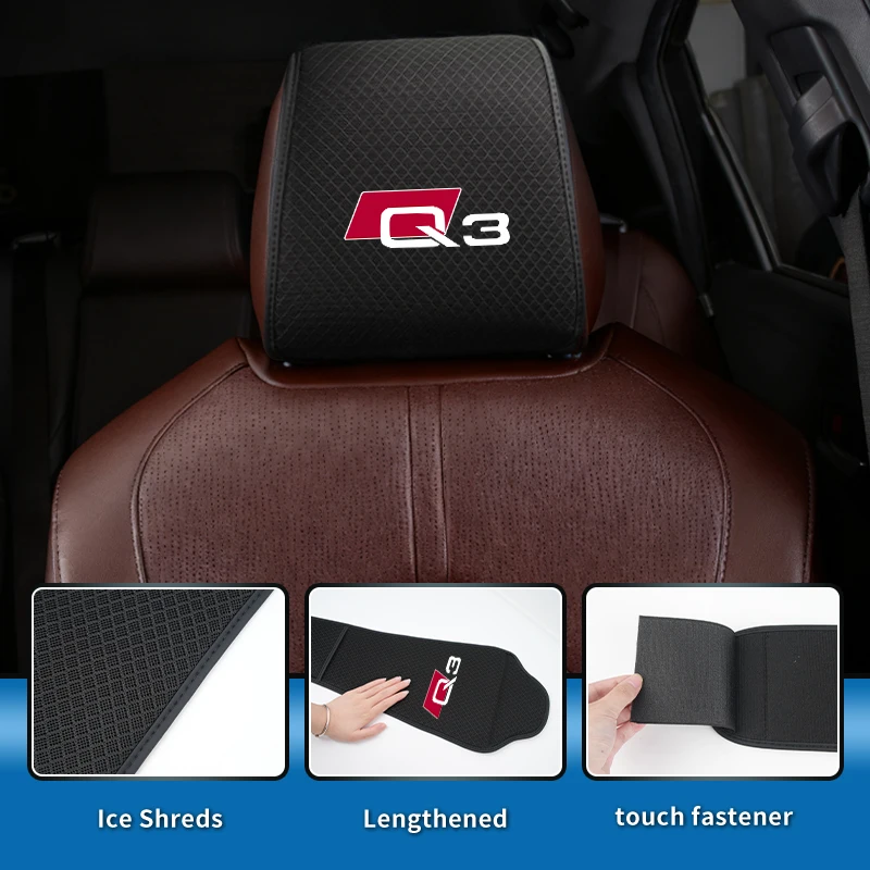 Car Seat Ice Silk Headrest Pillow Case Storage Bag For Audi Q3 A1 A3 A4 A5 A6 A7 A8 Q2 Q5 Q7 Q8 Quattro S7 S8 S3 S4 RS5 RS6 RS7
Car Seat Ice Silk Headrest Pillow Case Storage Bag For Audi Q3 A1 A3 A4 A5 A6 A7 A8 Q2 Q5 Q7 Q8 Quattro S7 S8 S3 S4 RS5 RS6 RS7