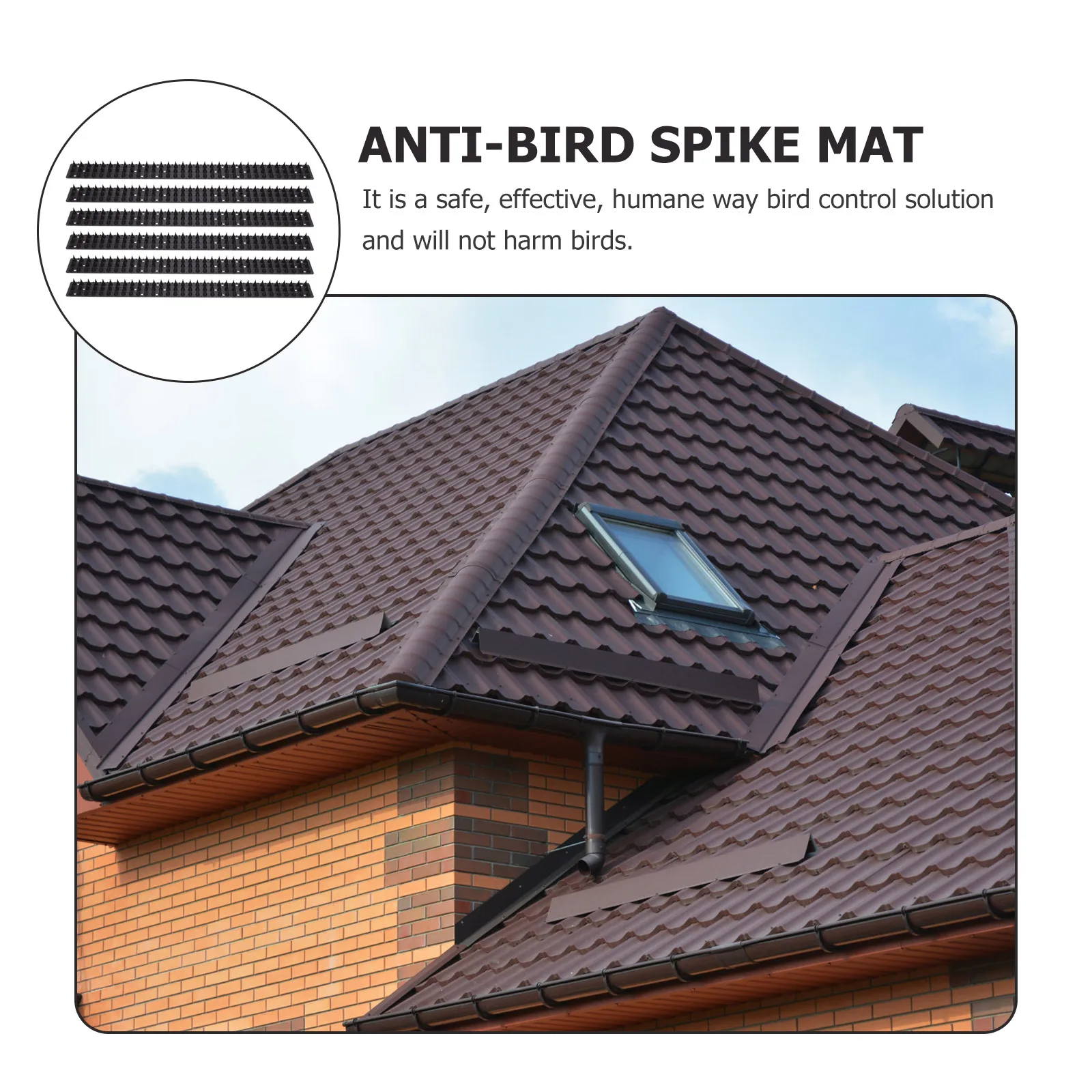 10 Pcs Bird Spikes Plastic Stainless Steel Safe Effective Garden Supplies Anti Pigeon Deterrent Outdoor
10 Pcs Bird Spikes Plastic Stainless Steel Safe Effective Garden Supplies Anti Pigeon Deterrent Outdoor