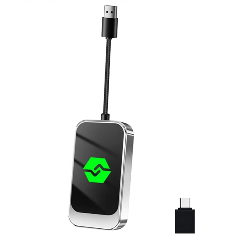 2-In-1 Wireless Carplay Android Auto Adapter USB Wireless Car Adapter Convert Wired Android Auto To Wireless
2-In-1 Wireless Carplay Android Auto Adapter USB Wireless Car Adapter Convert Wired Android Auto To Wireless