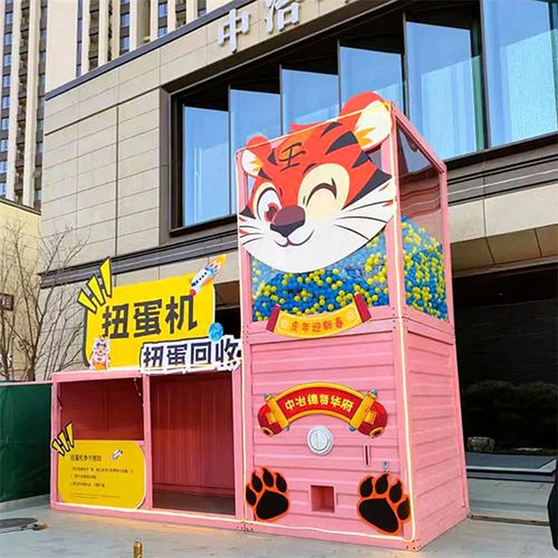 Commercial Factory Customized Large Twist Egg Lottery Outdoor Interactive Amusement Vending Equipment
Commercial Factory Customized Large Twist Egg Lottery Outdoor Interactive Amusement Vending Equipment
