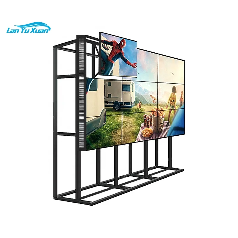 DID 4K 46" 55 inch 3.5mm 2x2 3x3 UHD Seamless Splicing Screen TV Lcd Video Wall Screen with Front Maintenance Bracket
DID 4K 46" 55 inch 3.5mm 2x2 3x3 UHD Seamless Splicing Screen TV Lcd Video Wall Screen with Front Maintenance Bracket