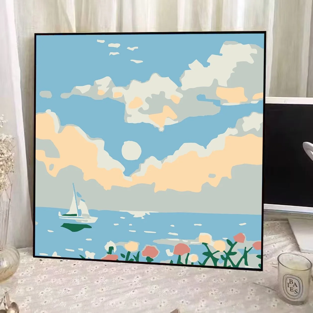 4853061Digital oil painting living room decorative painting sofa background wall hanging painting
4853061Digital oil painting living room decorative painting sofa background wall hanging painting