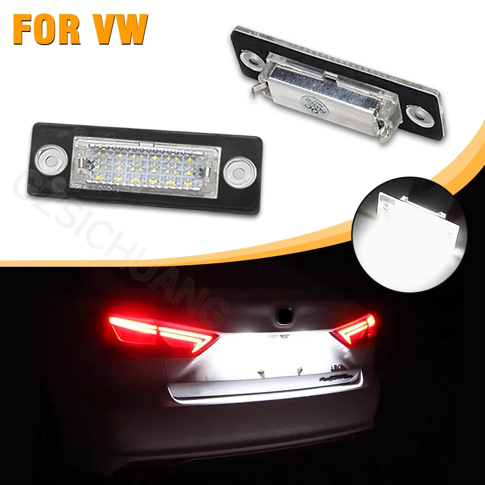 2PCS White LED License Plate Light For VW Skoda Superb 2002-2008 Caddy Touran Golf 5 Plus LED License Piate Lamp Car Accessories
2PCS White LED License Plate Light For VW Skoda Superb 2002-2008 Caddy Touran Golf 5 Plus LED License Piate Lamp Car Accessories