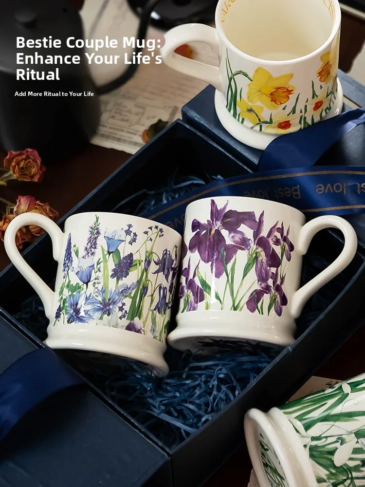 Retro Cerc Mugs with Lid Birthday Gift for Women Home Office Breakfast Coffee Cup French Sle Adult Dinnerware Mark Cup
Retro Cerc Mugs with Lid Birthday Gift for Women Home Office Breakfast Coffee Cup French Sle Adult Dinnerware Mark Cup
