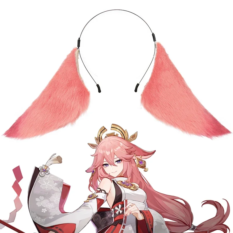 GENSHIN IMPACT YAE MIKO косплей Lopard Bang уши лиса булавка скамейка шляпа Лолита костюмы для Хэллоуина аксессуары для волос
GENSHIN IMPACT YAE MIKO косплей Lopard Bang уши лиса булавка скамейка шляпа Лолита костюмы для Хэллоуина аксессуары для волос