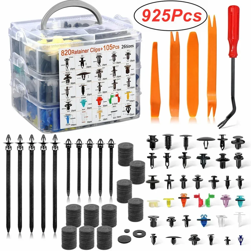 Fender Rivet Clips, Auto Door Lock Pin, Pull-Out Retainer, Rivet Screw, Door Trim Panel Retainer, 925 pcs-600 pcs.
Fender Rivet Clips, Auto Door Lock Pin, Pull-Out Retainer, Rivet Screw, Door Trim Panel Retainer, 925 pcs-600 pcs.