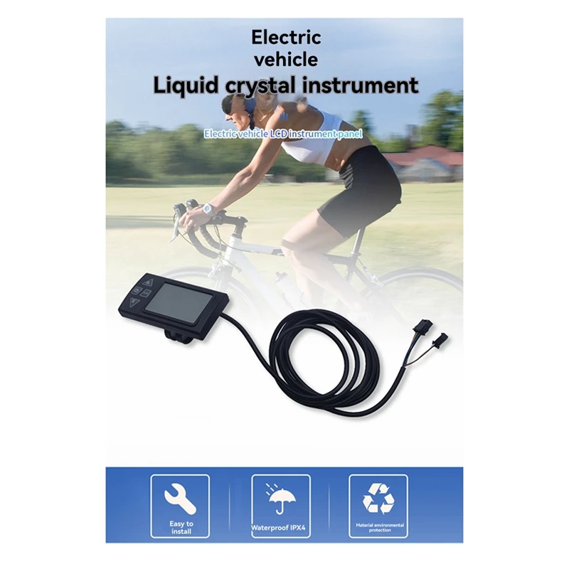 Y67A-861-SM Electric Bike Meter LCD Display Screen 24V-60V Electric Scooter Instrument Control Panel Speed Display
Y67A-861-SM Electric Bike Meter LCD Display Screen 24V-60V Electric Scooter Instrument Control Panel Speed Display