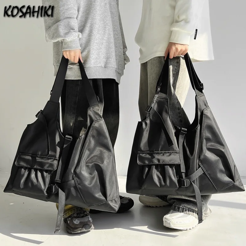 Trendy Cool High-capacity Ins Women's Handbags Korean Vintage Y2k Aesthetic Fashion Shoulder Bags Casual All Match Underarm Bag
Trendy Cool High-capacity Ins Women's Handbags Korean Vintage Y2k Aesthetic Fashion Shoulder Bags Casual All Match Underarm Bag