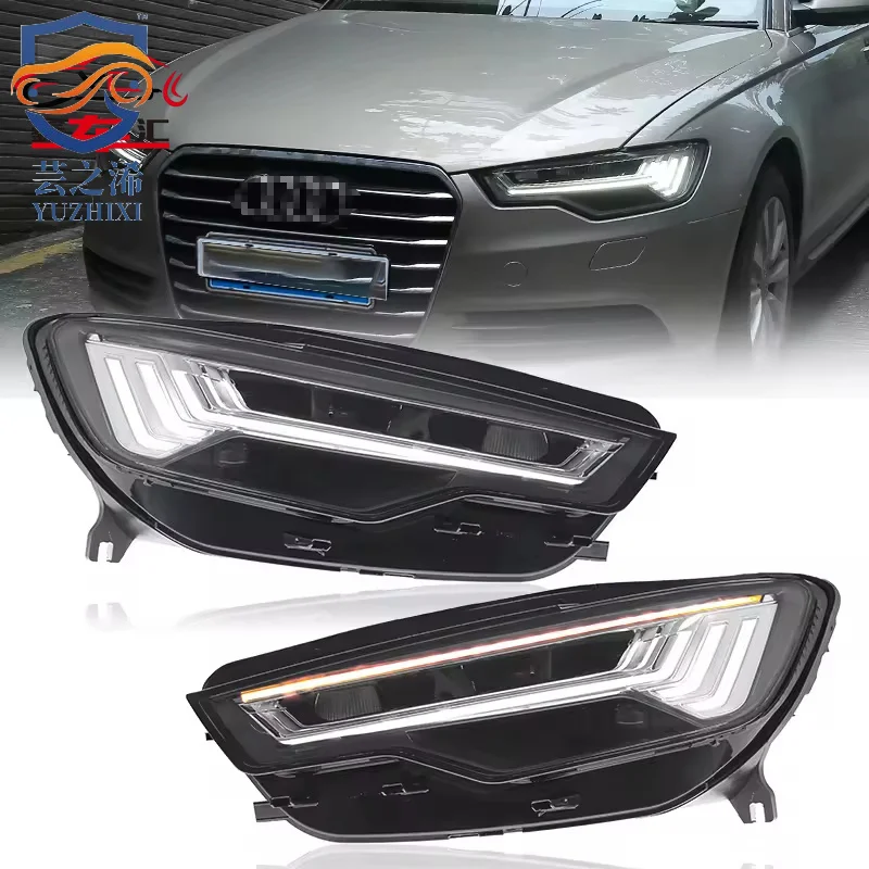 XCH Car Headlights for A6 C7 A6 2012-2018 LED Auto Headlight Assembly Lamp Accessories Daytime Running Lights Water Turn signal
XCH Car Headlights for A6 C7 A6 2012-2018 LED Auto Headlight Assembly Lamp Accessories Daytime Running Lights Water Turn signal