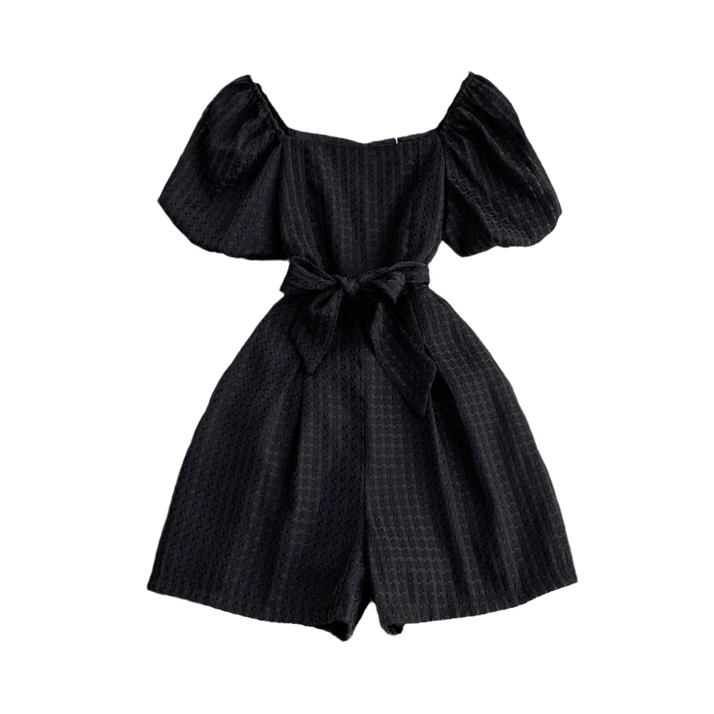 Faionable Square Collar Bubble ort Sve Onesie High Waist Slimming Wide Leg orts Rer Summer New Arrival Women's Cl...
Faionable Square Collar Bubble ort Sve Onesie High Waist Slimming Wide Leg orts Rer Summer New Arrival Women's Cl...