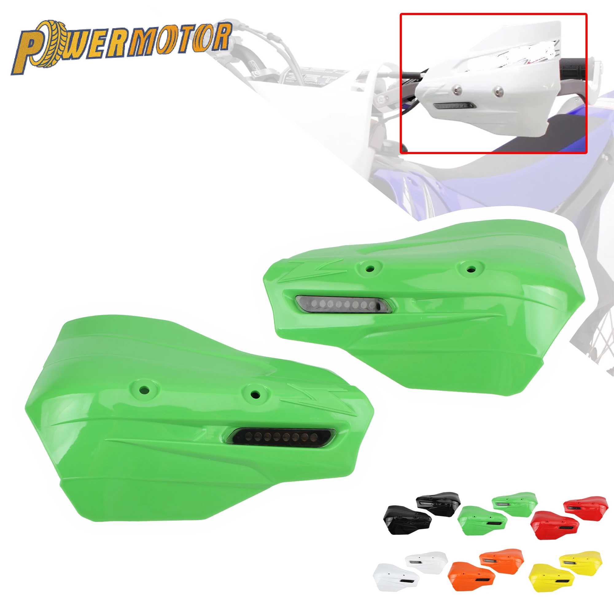 Universal Motorcycle Handguards With Turn Signal for KTM Honda Suzuki Husqvarna Dirt Bike Protector Motocross Accessories Enduro
Universal Motorcycle Handguards With Turn Signal for KTM Honda Suzuki Husqvarna Dirt Bike Protector Motocross Accessories Enduro