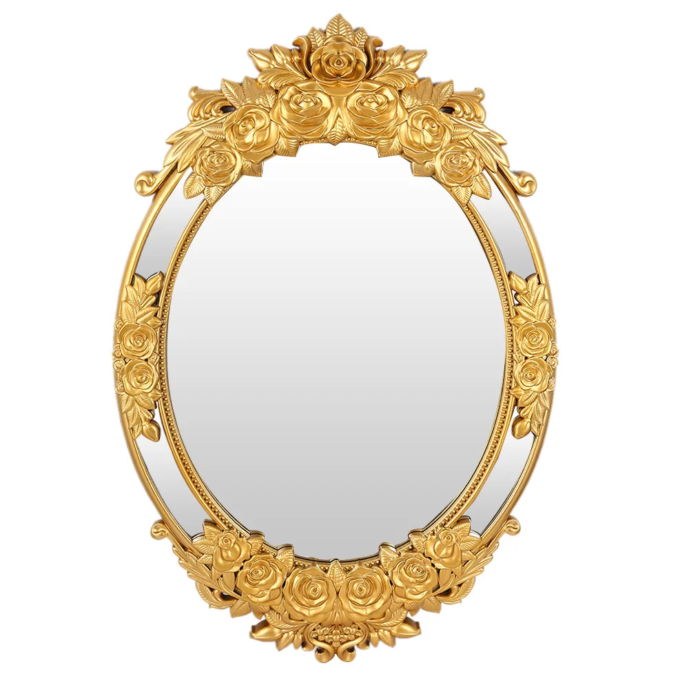 New Art Creative Decoration European Light Luxury Carving Flower Decoration Mirror Wall Hanger
New Art Creative Decoration European Light Luxury Carving Flower Decoration Mirror Wall Hanger