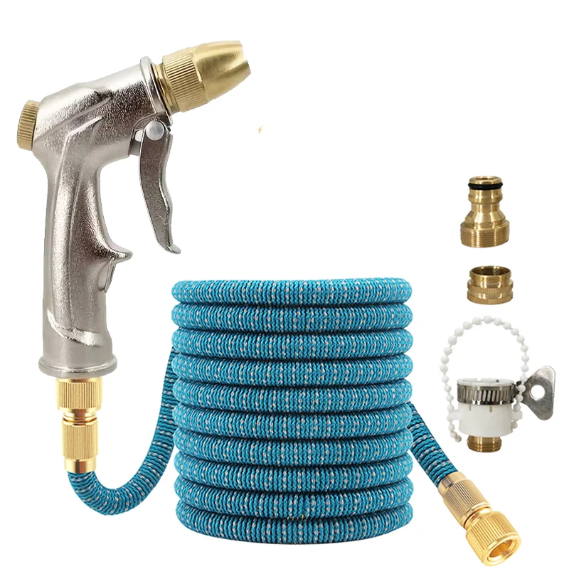 Magic Retractable Hose, Metal Car Wash Gun With Quick Connector, Equipped With Car Wash And Lawn Watering Hose Accessories
Magic Retractable Hose, Metal Car Wash Gun With Quick Connector, Equipped With Car Wash And Lawn Watering Hose Accessories
