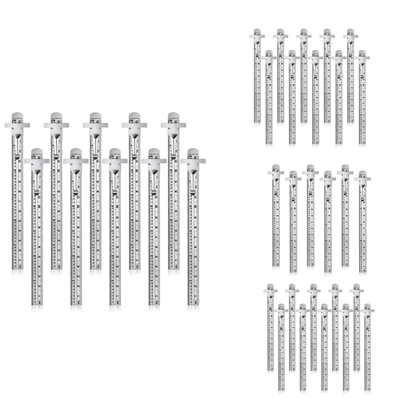 A33R-6Inch 15Cm Pocket Ruler Stainless Steel Ruler Detachable Clip Steel Pocket Clip Scale Gauge Ruler Metric British System
A33R-6Inch 15Cm Pocket Ruler Stainless Steel Ruler Detachable Clip Steel Pocket Clip Scale Gauge Ruler Metric British System