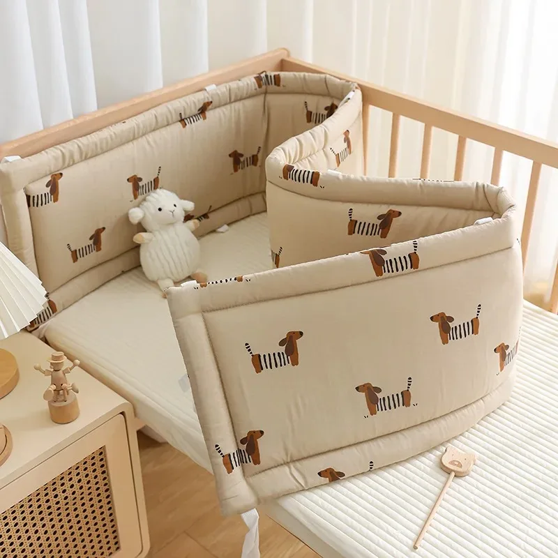 Crib Bumper Soft Pure Baby Bed Rail Wrap Anti-Collision Strips for Baby Bed Rail Splicing Bed Protection Cover Baby Bed Bumper
Crib Bumper Soft Pure Baby Bed Rail Wrap Anti-Collision Strips for Baby Bed Rail Splicing Bed Protection Cover Baby Bed Bumper