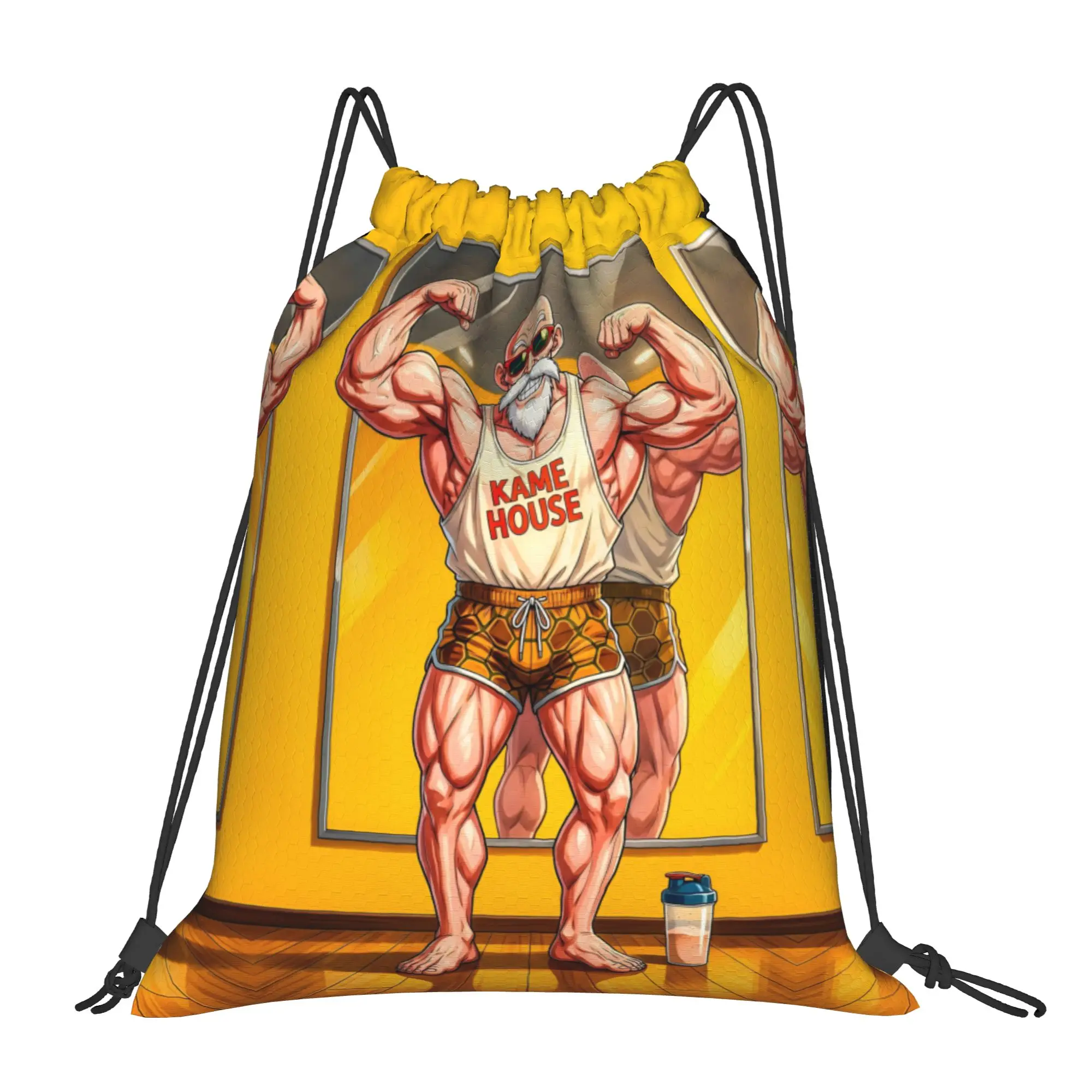 Custom Masters Roshis Drawstring Bags for Training Yoga Backpacks Women Men Funny Sports Gym Sackpack
Custom Masters Roshis Drawstring Bags for Training Yoga Backpacks Women Men Funny Sports Gym Sackpack
