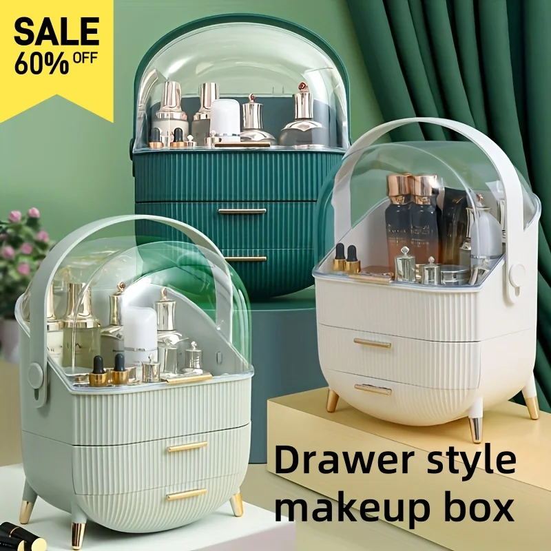 Домашний роскошный ящик для хранения, ящик для хранения косметики в стиле ящика, высококачественный настольный пыленепроницаемый встроенный шкаф для хранения вещей
Домашний роскошный ящик для хранения, ящик для хранения косметики в стиле ящика, высококачественный настольный пыленепроницаемый встроенный шкаф для хранения вещей