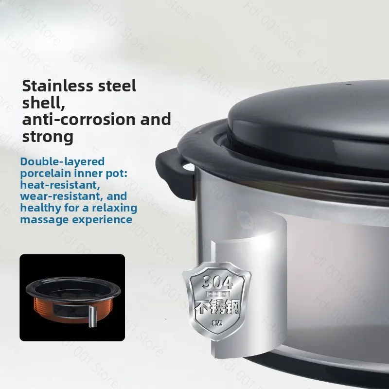 Digital Hot Stone Warmer Heater Pot, Touch Screen Constant Temperature Control for Massage Therapy Stones Heating
Digital Hot Stone Warmer Heater Pot, Touch Screen Constant Temperature Control for Massage Therapy Stones Heating