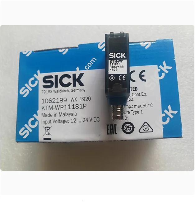 1PC Sick New Original Genuine Photoelectric Sensors KTM-WN11181P or KTM-WP11181P
1PC Sick New Original Genuine Photoelectric Sensors KTM-WN11181P or KTM-WP11181P