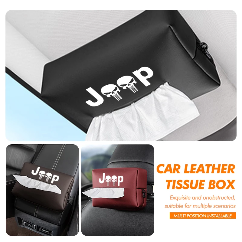 Car Paper Towel Bag Headrest Decor Tissue Seat Back Paper Box For Jeep Grand Cherokee Compass Patriot Renegade Wrangler
Car Paper Towel Bag Headrest Decor Tissue Seat Back Paper Box For Jeep Grand Cherokee Compass Patriot Renegade Wrangler