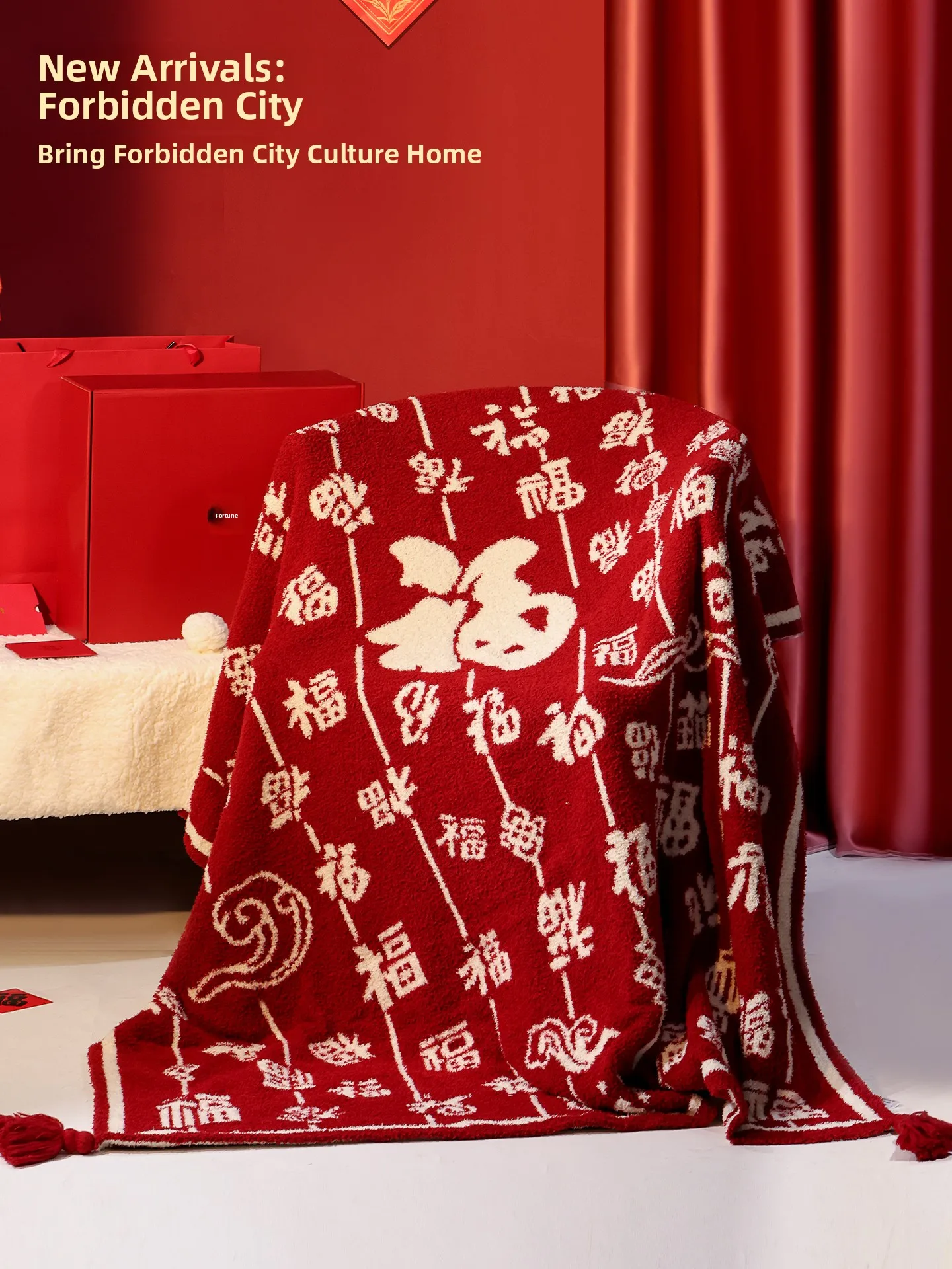 New Arrival Purple Velvet Plush Blanket Museum Creative Gift Mid-Autumn Festival Birthday Present for Mom And Elderly
New Arrival Purple Velvet Plush Blanket Museum Creative Gift Mid-Autumn Festival Birthday Present for Mom And Elderly