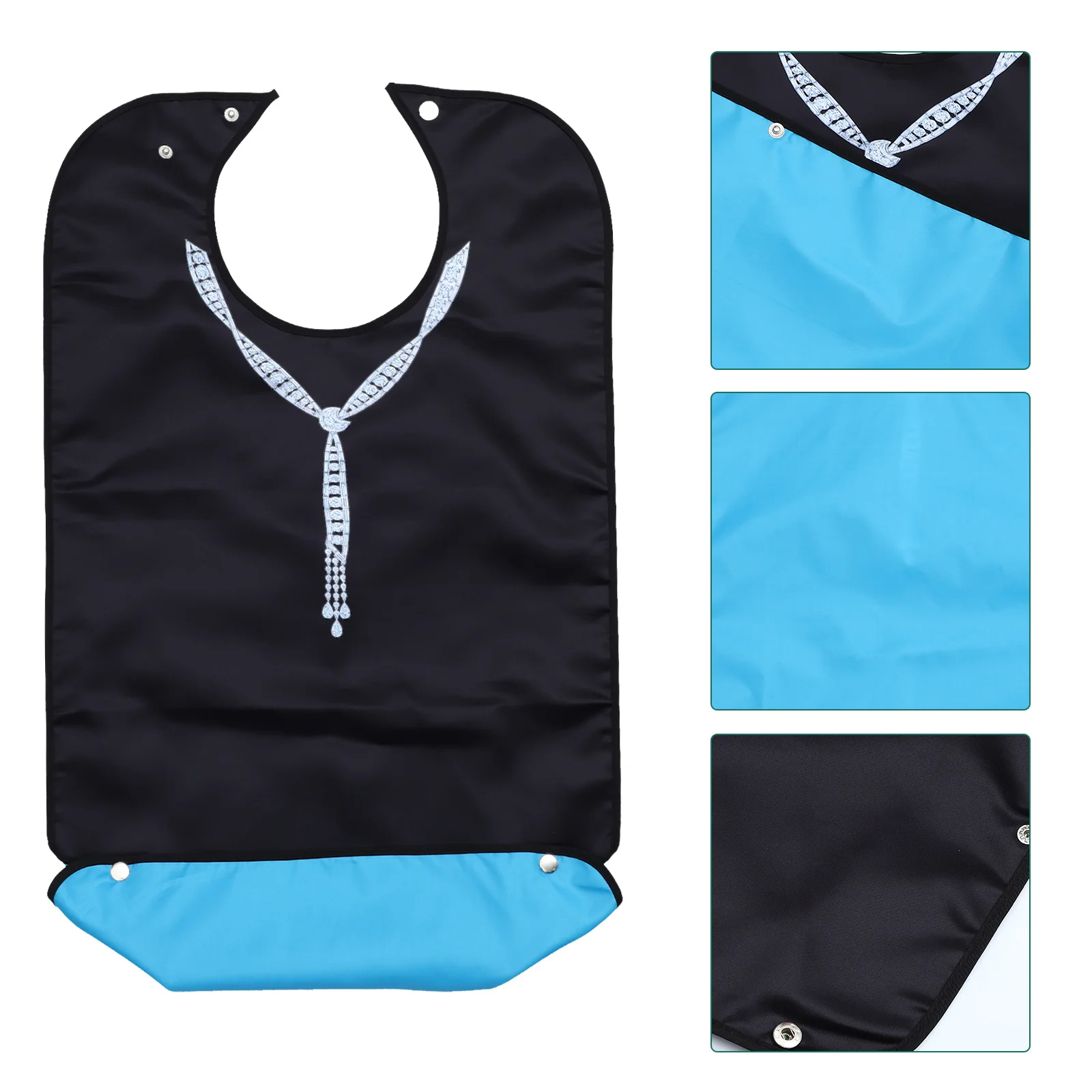 1pc Waterproof Eating Apron For Elderly Adult Meal Protection Large Pocket Stain Resistant Durable Polyester Dining Bib Feeding
1pc Waterproof Eating Apron For Elderly Adult Meal Protection Large Pocket Stain Resistant Durable Polyester Dining Bib Feeding