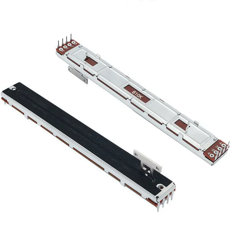 ABZW B10K для микшера Behringer X32, двойной потенциометр, 128 мм, 8-контактный, 13 мм, линейный фейдер-слайдер, запасные части
ABZW B10K для микшера Behringer X32, двойной потенциометр, 128 мм, 8-контактный, 13 мм, линейный фейдер-слайдер, запасные части