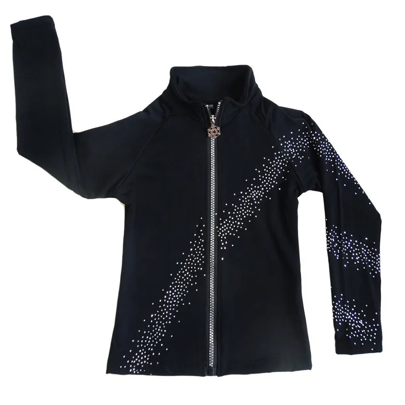 customized figure skating training suit set children' wide diamond ballet gymnastics bodysuit black gymnastics clothes for girls
customized figure skating training suit set children' wide diamond ballet gymnastics bodysuit black gymnastics clothes for girls