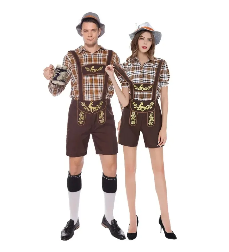 Women Men Oktoberfest Costume Traditional German Bavarian Beer Couple Outfit Cosplay Halloween Carnival Party Clothes
Women Men Oktoberfest Costume Traditional German Bavarian Beer Couple Outfit Cosplay Halloween Carnival Party Clothes