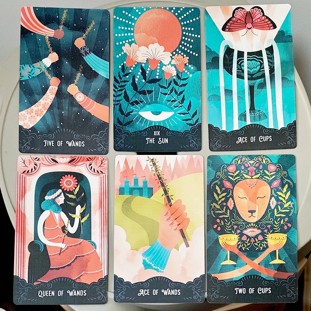 Star Maiden Tarot Deck 12*7cm 78-Card Deck Aesthetic Celestial Divine Tarot Cards in Two-piece Rigid Box
Star Maiden Tarot Deck 12*7cm 78-Card Deck Aesthetic Celestial Divine Tarot Cards in Two-piece Rigid Box