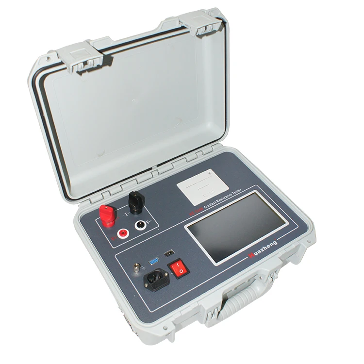 Huazheng HZ-5100 Digital Loop Resistance Meter Portable 100a Contact Resistance Tester
Huazheng HZ-5100 Digital Loop Resistance Meter Portable 100a Contact Resistance Tester