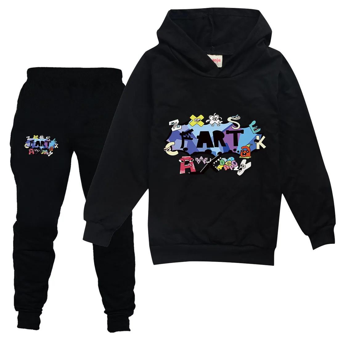 Children Clothing Alphabet Lore Spring Fall Baby Boy Girls Tops Hoodies+Pants Set Kids Pullovers Clothes Sweatshirts Sports suit
Children Clothing Alphabet Lore Spring Fall Baby Boy Girls Tops Hoodies+Pants Set Kids Pullovers Clothes Sweatshirts Sports suit