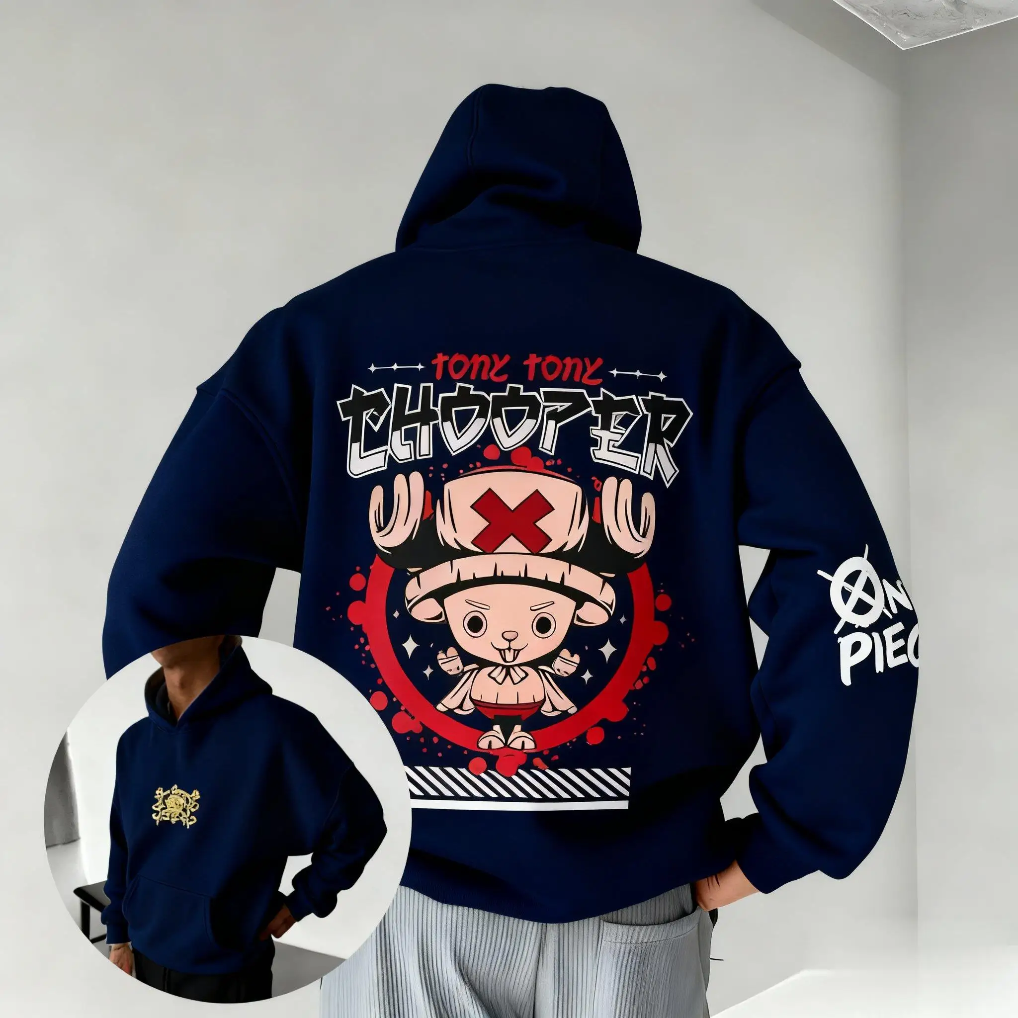 New Autumn Winter Y2k Streetwear One Piece Anime Hoodie Men Women Fashion Sweatshirt Pullover Loose Casual Long Sleeves Tops
New Autumn Winter Y2k Streetwear One Piece Anime Hoodie Men Women Fashion Sweatshirt Pullover Loose Casual Long Sleeves Tops