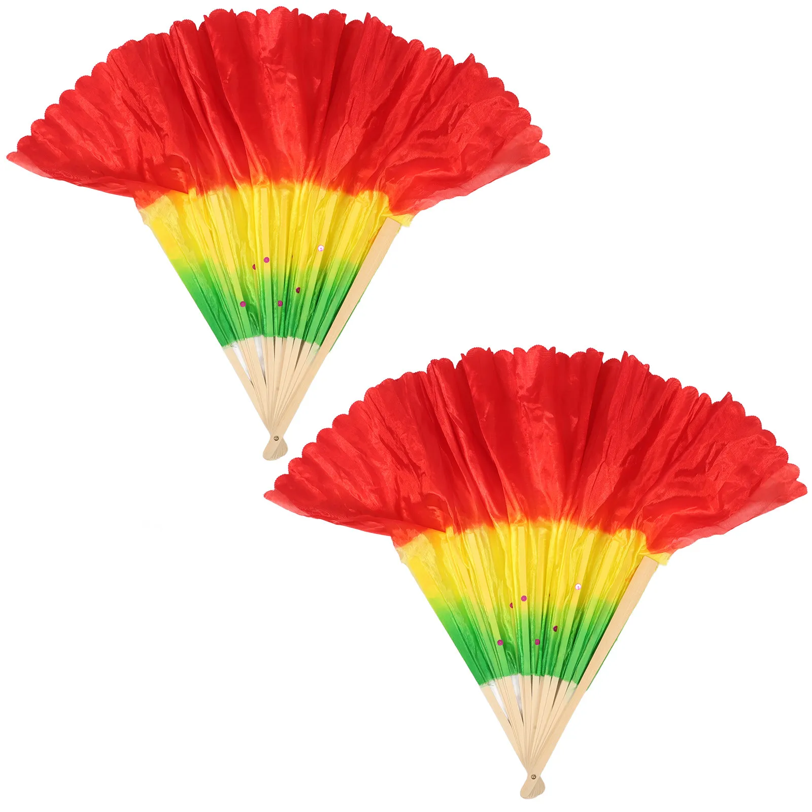 2Pcs Dance Fan Wooden Cloth Folding Wear-Resistant Performance Practice Fan for Square Dancing Yoga Belly Dance Exercise Decor
2Pcs Dance Fan Wooden Cloth Folding Wear-Resistant Performance Practice Fan for Square Dancing Yoga Belly Dance Exercise Decor