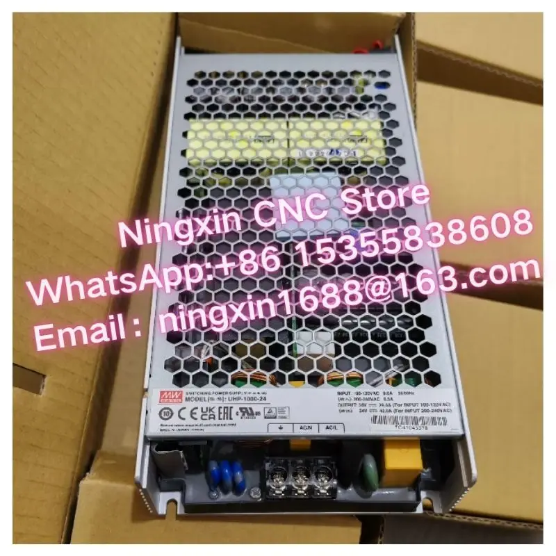 Second-hand UHP-1000-12 UHP-1000-24 UHP-1000-36 UHP-1000-48 switching power supply Functional test OK
Second-hand UHP-1000-12 UHP-1000-24 UHP-1000-36 UHP-1000-48 switching power supply Functional test OK