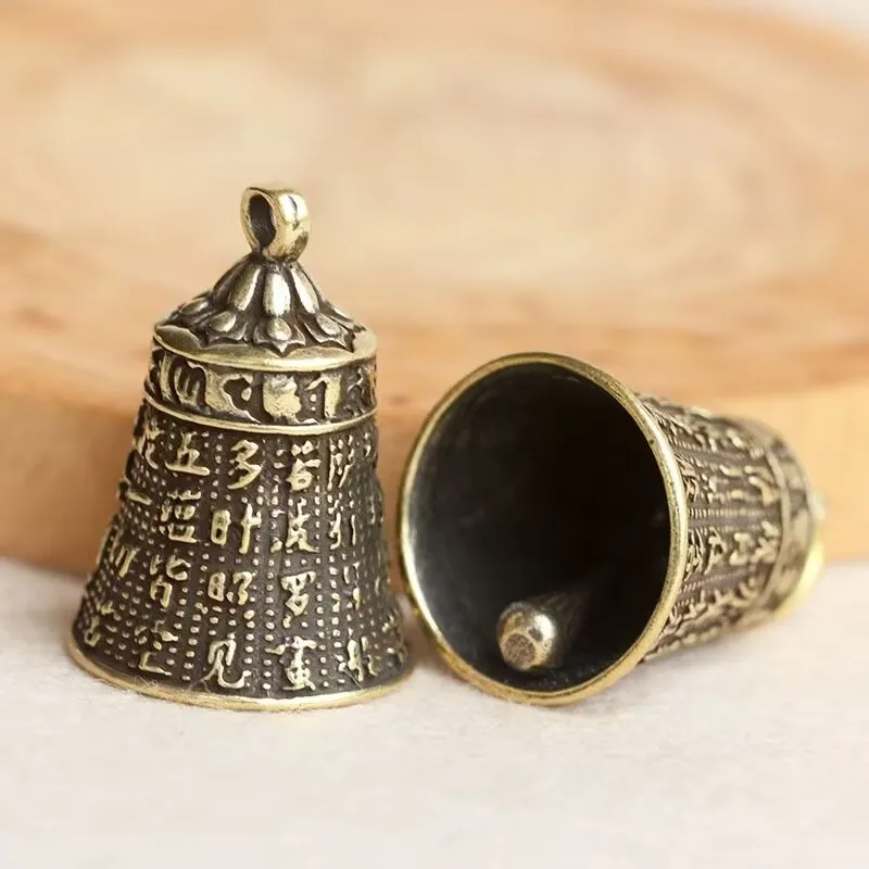 Antique Buddhist Heart Sutra Brass Bell Sculpture Collection Figurines Buddha Hall Home Decor Accessories
Antique Buddhist Heart Sutra Brass Bell Sculpture Collection Figurines Buddha Hall Home Decor Accessories