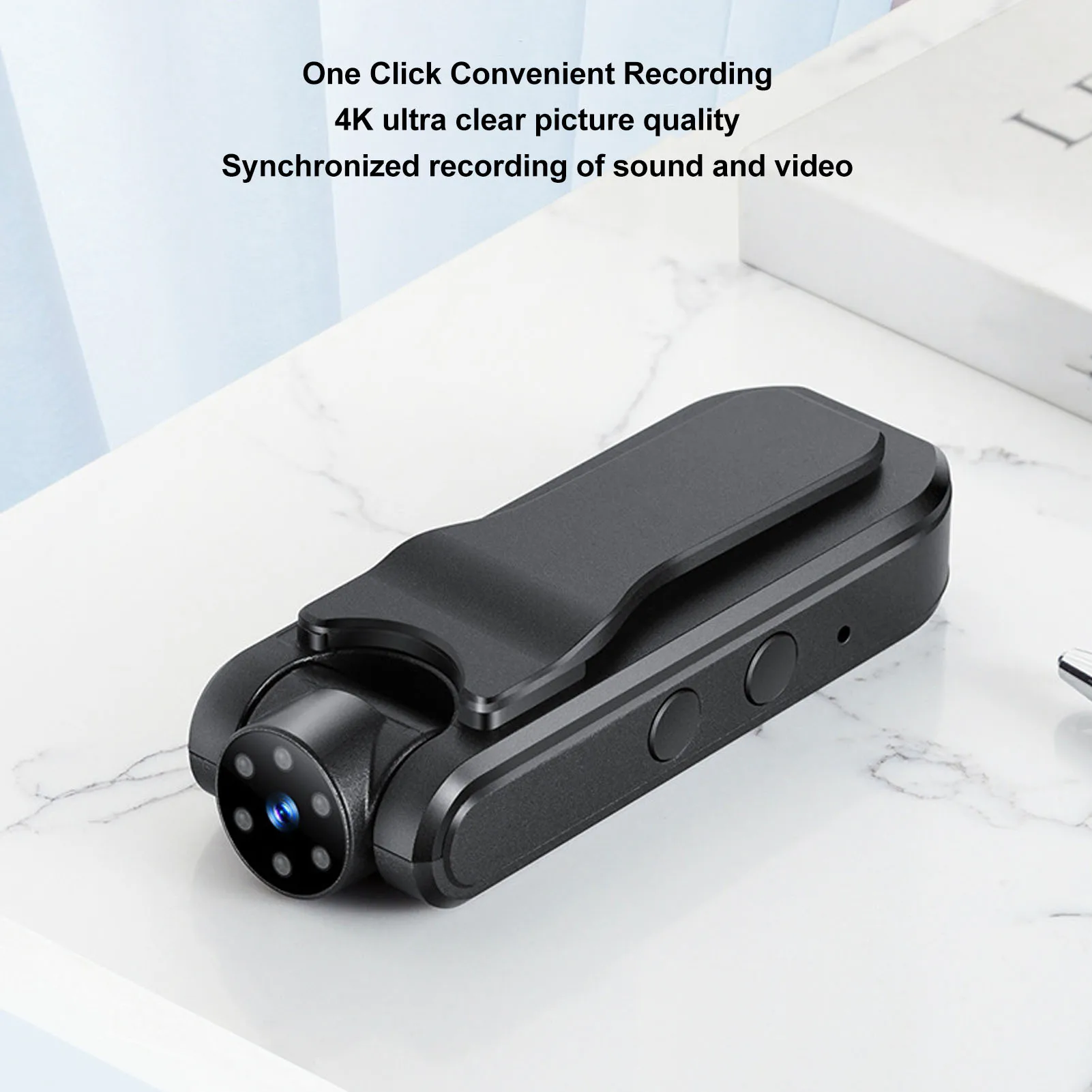 Body Video Recorder Motion Detection Night Vision One Key Rechargeable 1080P Mini Wearable Camera for Security Guard
Body Video Recorder Motion Detection Night Vision One Key Rechargeable 1080P Mini Wearable Camera for Security Guard